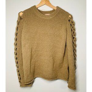 Philosophy Brown Sweater Long Sleeves XS